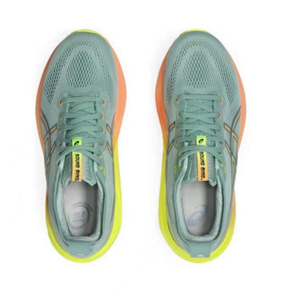 ASICS GEL-KAYANO 31 Sneakers - Sage Green / Peach / Lime