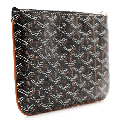 GOYARD Goyardine Senat Pochette PM – Black / Gold