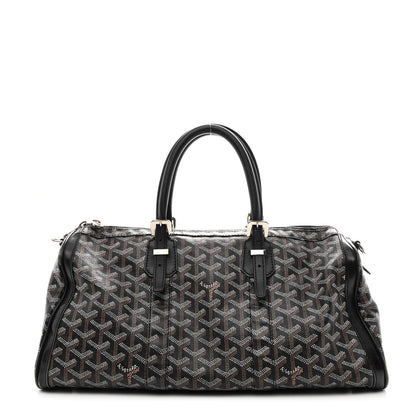 Goyard Croisière 50 Travel Bag – Black Goyardine Canvas