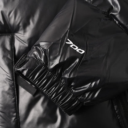 The North Face Black Puffer Jacket for Windy Days Out