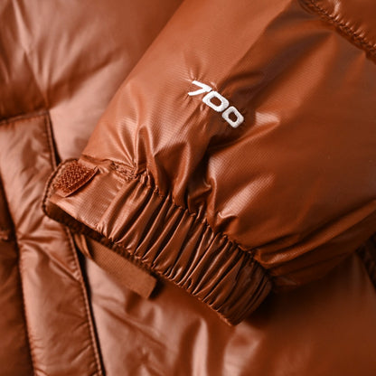 The North Face Brown Puffer Jacket for Weekend Errands and Beyond