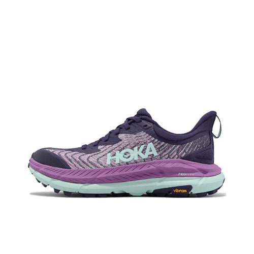 HOKA Clifton 11 GTX Women's Waterproof Running Shoes - Varsity Navy / Burnt Red