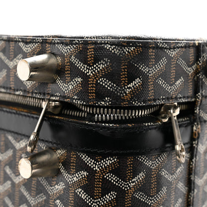 Goyard Trolley MM Rolling Suitcase – Black Goyardine Canvas