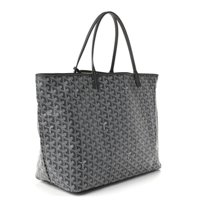 GOYARD Goyardine Saint Louis GM Tote Bag – Grey