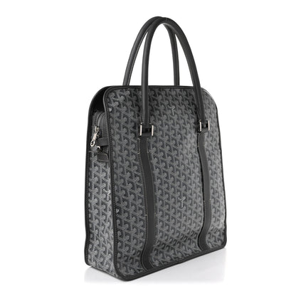 GOYARD Goyardine Bourgogne Tote Bag – Grey