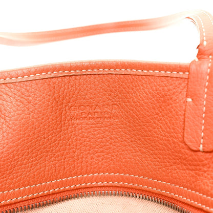 Goyard Sac Hardy PM Pet Carrier – Orange Goyardine Canvas