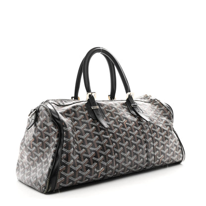 Goyard Croisière 50 Travel Bag – Black Goyardine Canvas