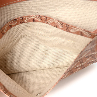 GOYARD Iridescent Goyardine Pouch – Pearly Coral