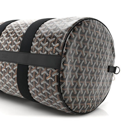 Goyard Barrel 40 Sports Bag – Black Goyardine Canvas