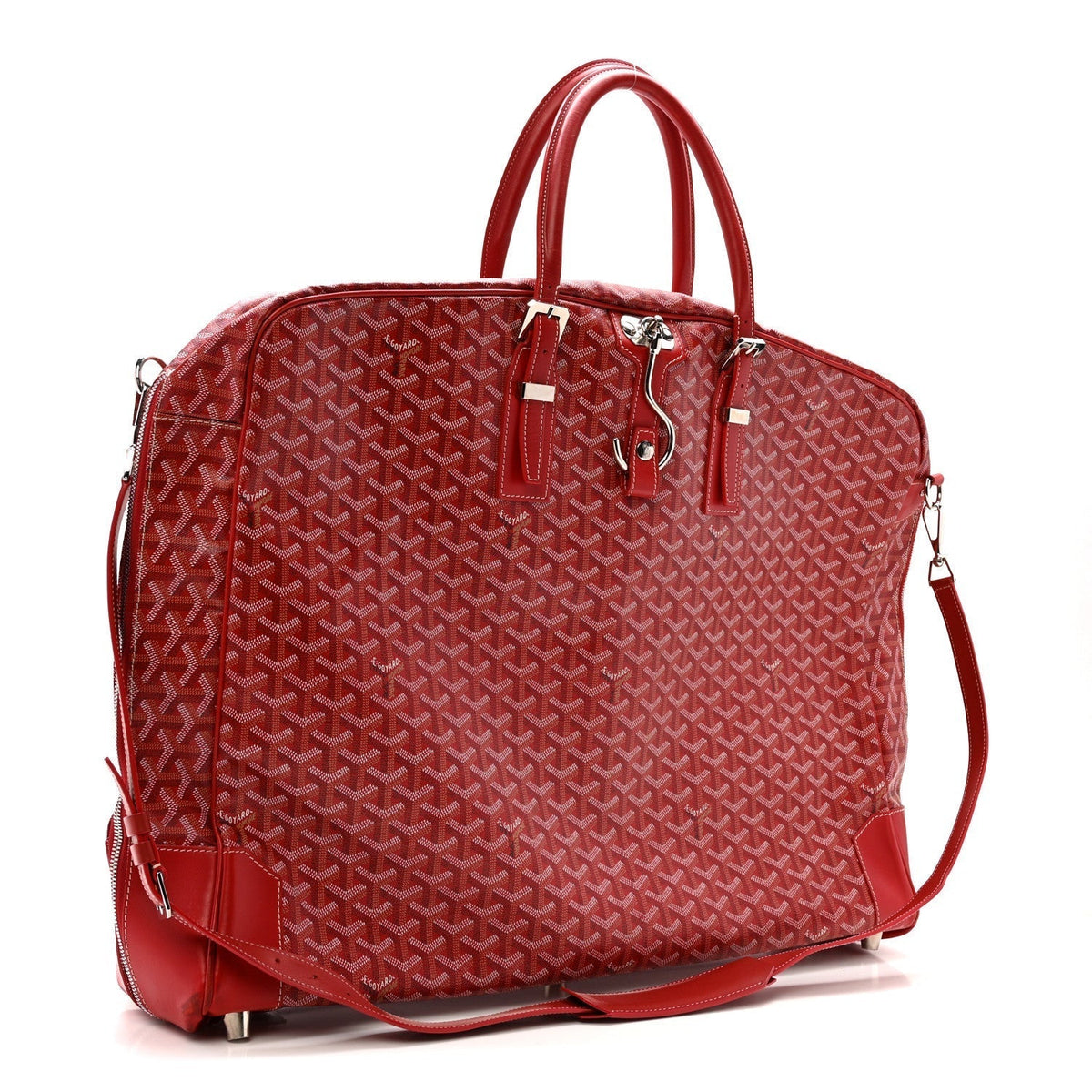 Goyard Porte-Habits Garment Bag – Red Goyardine Canvas