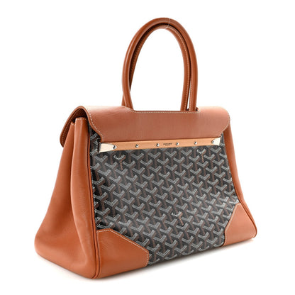 Goyard Saigon Tote Bag – Black & Gold Goyardine Canvas