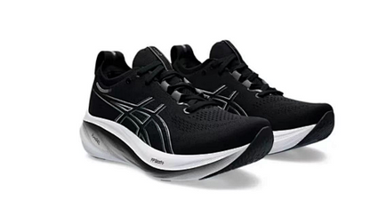 ASICS GEL-Nimbus 26 Running Shoes – Black / White | EU Sizing