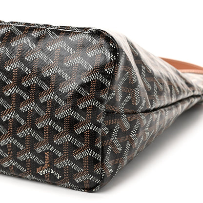 GOYARD Goyardine Bohème Hobo Bag – Black / Gold