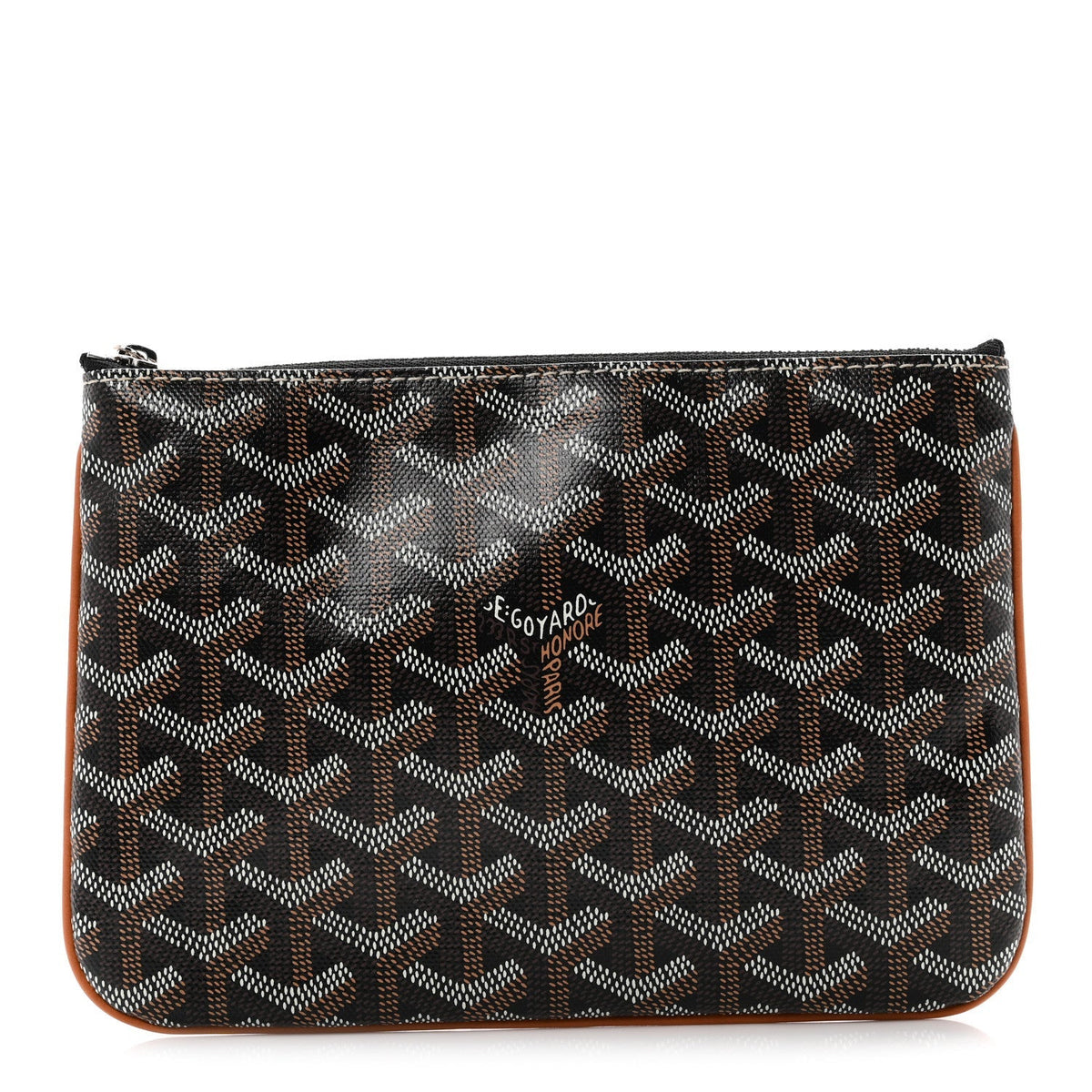 GOYARD Goyardine Senat Pochette PM – Black / Gold