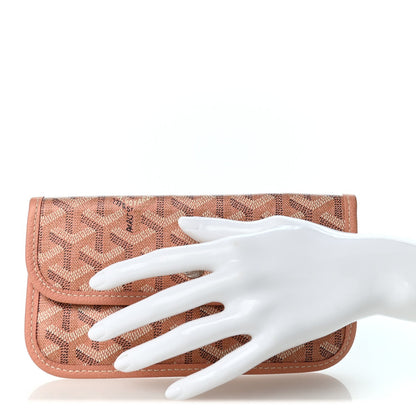 GOYARD Iridescent Goyardine Pouch – Pearly Coral
