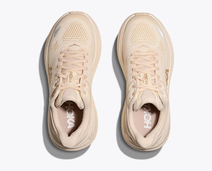 HOKA Bondi 9 Women's Sneakers – Cream/Beige