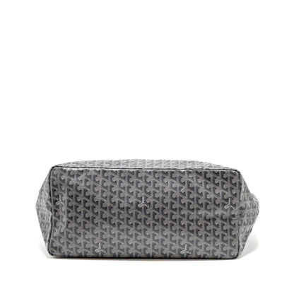 Goyard Saint Louis Tote GM – Grey Goyardine Canvas & Leather, Silver Hardware