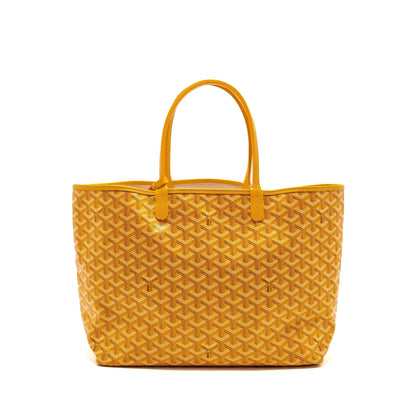 Goyard Saint Louis PM Tote Bag – Yellow Goyardine Canvas, Silver Hardware