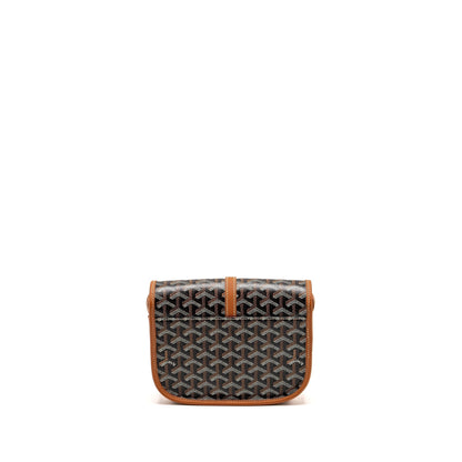 Goyard Belvedere PM Messenger Bag – Brown Goyardine Canvas & Leather, Silver Hardware