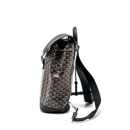 Goyard Alpin Backpack – Black Goyardine Canvas & Leather, Silver Hardware