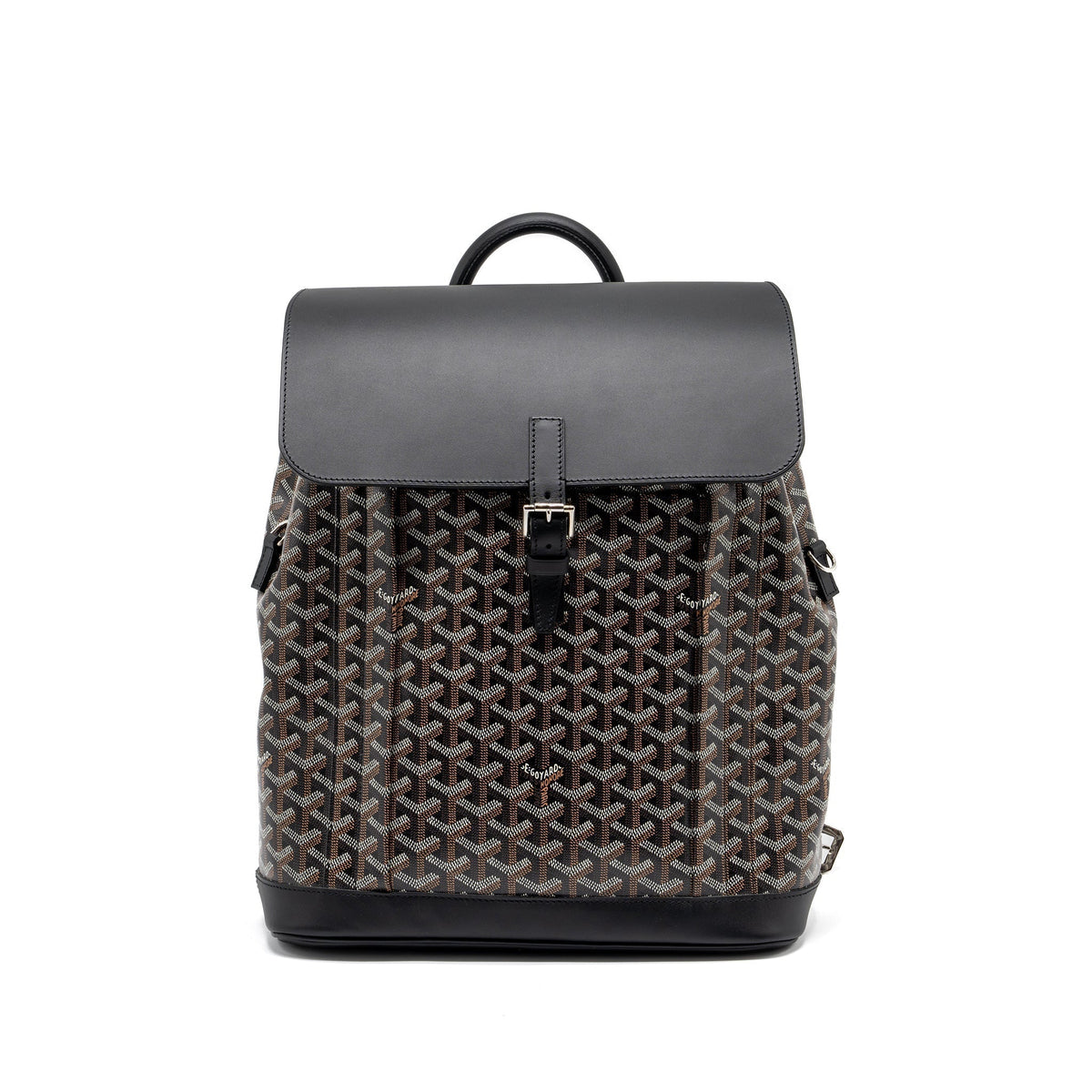 Goyard Alpin Backpack – Black Goyardine Canvas & Leather, Silver Hardware