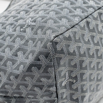 Goyard Saint Louis Tote GM – Grey Goyardine Canvas & Leather, Silver Hardware