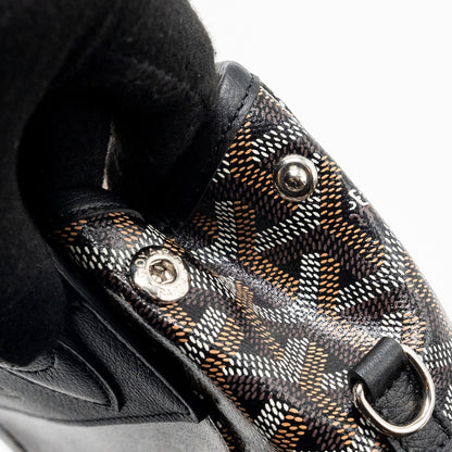 Goyard Mini Alpin Backpack – Black Goyardine Canvas & Leather, Silver Hardware