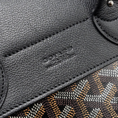 Goyard Mini Alpin Backpack – Black Goyardine Canvas & Leather, Silver Hardware