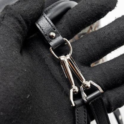 Goyard Mini Alpin Backpack – Black Goyardine Canvas & Leather, Silver Hardware