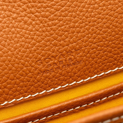 Goyard Belvedere PM Messenger Bag – Black & Tan Goyardine Canvas & Calfskin, Silver Hardware