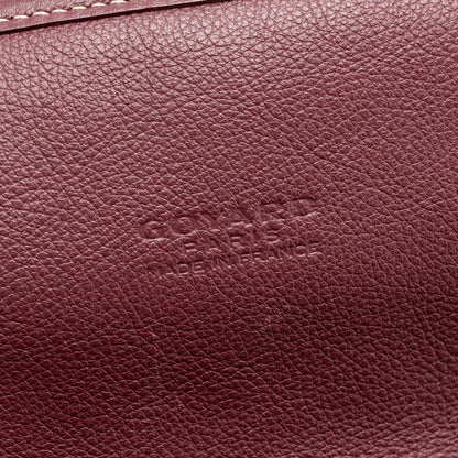 Goyard Saint Léger Backpack – Burgundy Goyardine Canvas, Silver Hardware