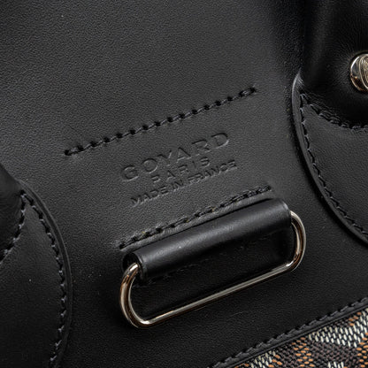 Goyard Alpin Backpack – Black Goyardine Canvas & Leather, Silver Hardware
