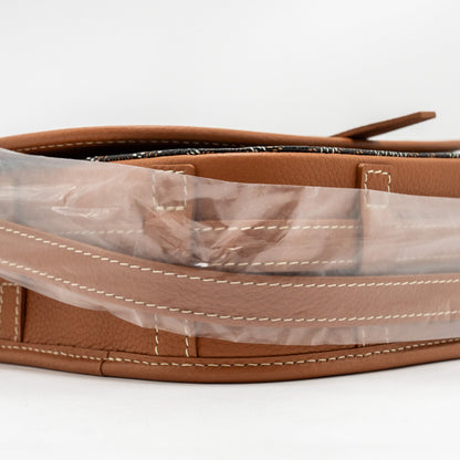 Goyard Belvedere PM Messenger Bag – Black & Tan Goyardine Canvas & Calfskin, Silver Hardware