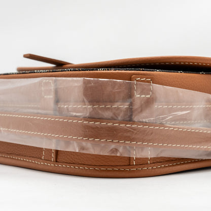 Goyard Belvedere PM Messenger Bag – Black & Tan Goyardine Canvas & Calfskin, Silver Hardware