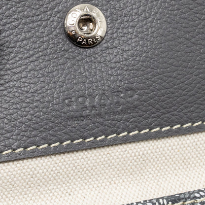 Goyard Saint Louis Tote GM – Grey Goyardine Canvas & Leather, Silver Hardware
