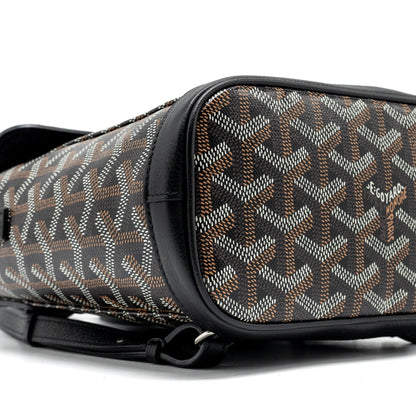 Goyard Mini Alpin Backpack – Black Goyardine Canvas & Leather, Silver Hardware