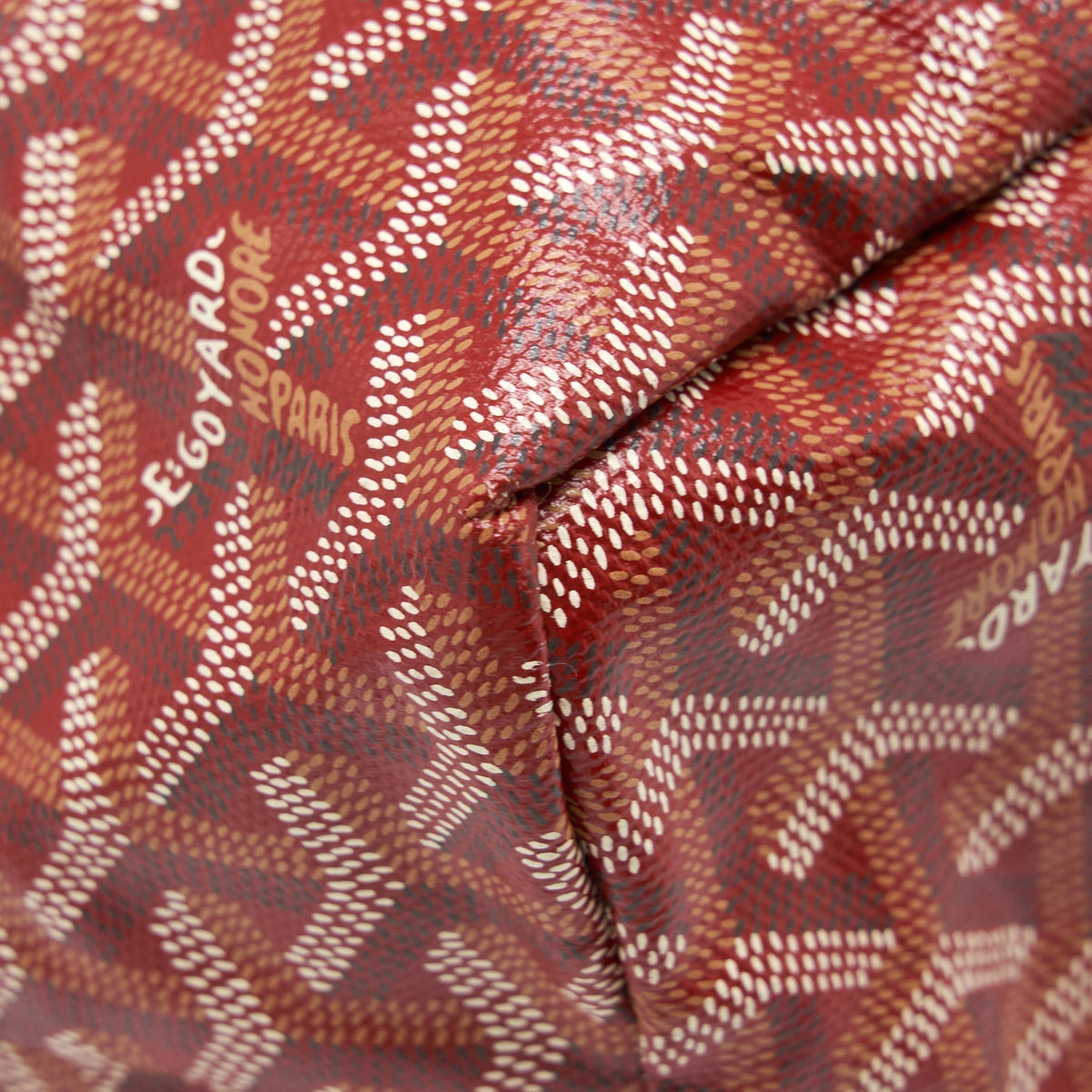 Goyard Saint Louis PM Tote Bag – Red Multicolour Goyardine Canvas