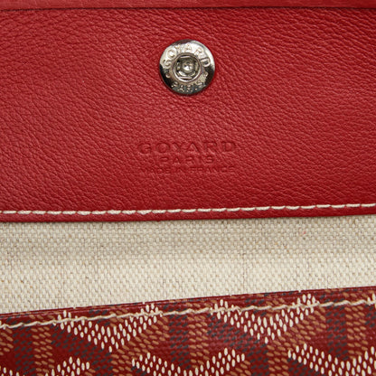 Goyard Saint Louis PM Tote Bag – Red Multicolour Goyardine Canvas