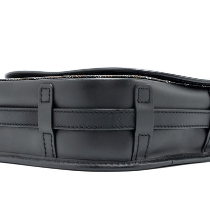 Goyard Belvedere PM Messenger Bag – Black Goyardine Canvas & Calfskin, Silver Hardware