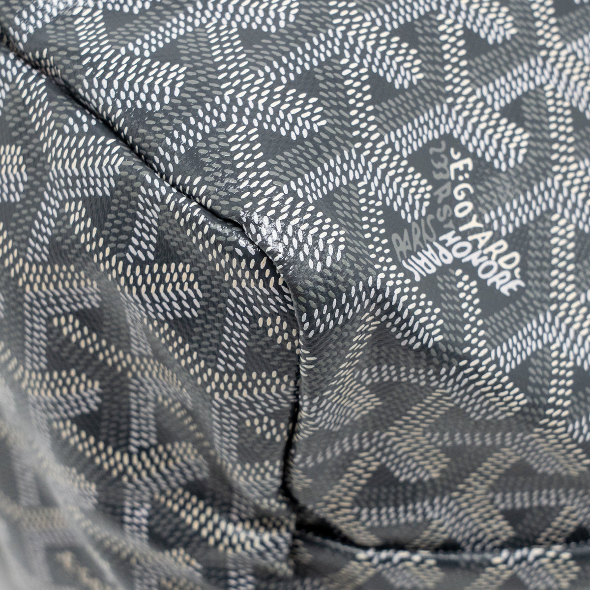 Goyard Saint Louis PM Tote Bag – Grey Goyardine Canvas & Calfskin, Silver Hardware