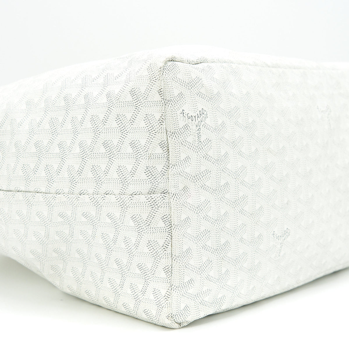 Goyard Saint Louis GM Tote Bag – White Goyardine Canvas