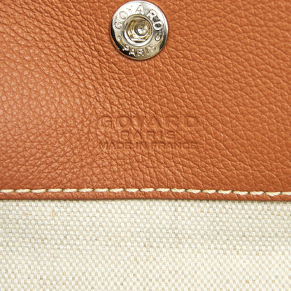 Goyard Saint Louis Tote PM – Brown & Black Goyardine Canvas, Silver Hardware