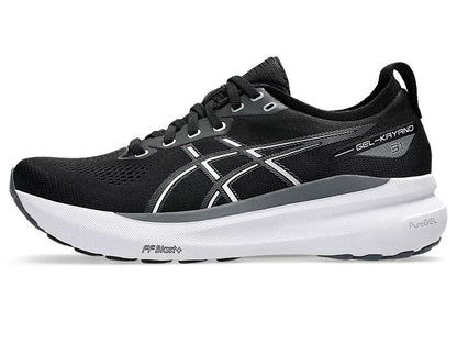 ASICS GEL-KAYANO 31 Running Shoes – Black / White | EU Sizing
