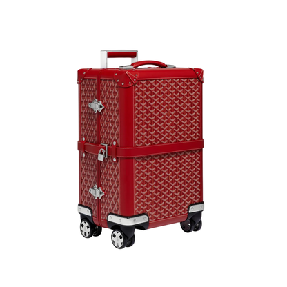 Goyard Bourget PM Bag – Red Goyardine Canvas
