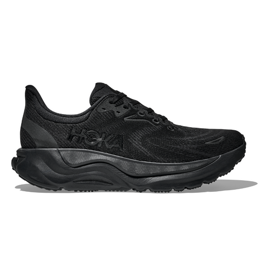 Men's HOKA Arahi 8 Stability Running Shoes - Black / Black