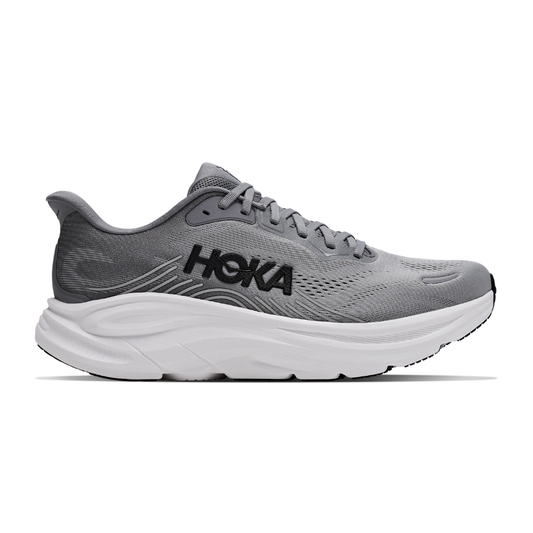 Men's HOKA Clifton 11 Running Shoes - Galactic Grey / Stellar Grey