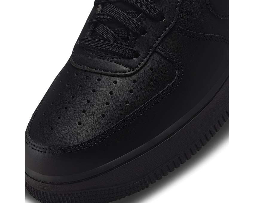 Nike Air Force 1 '07 Fresh Sneakers "Triple Black"