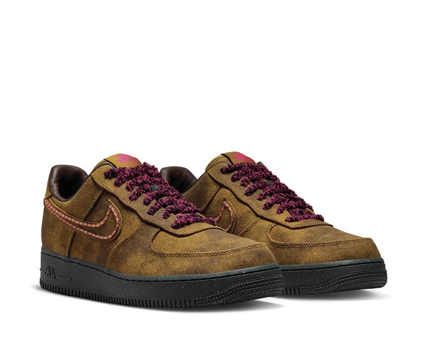Nike Air Force 1 Boucle QS Unisex Sneakers "Desert Moss"