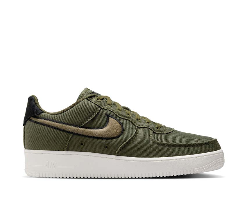 Nike Air Force 1 Low Canvas Men's Sneakers "Army Olive"