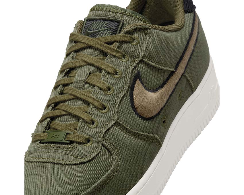 Nike Air Force 1 Low Canvas Men's Sneakers "Army Olive"